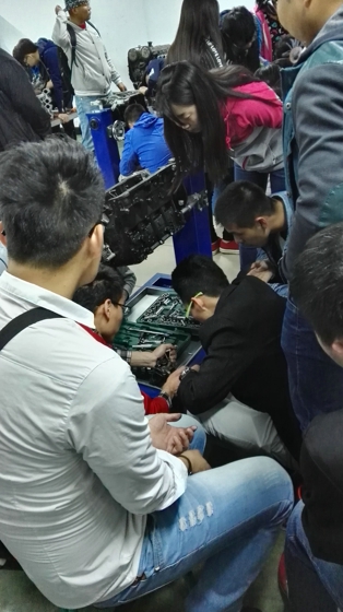 河北建筑工程學(xué)院學(xué)生到張家口技師學(xué)院進行培訓(xùn)